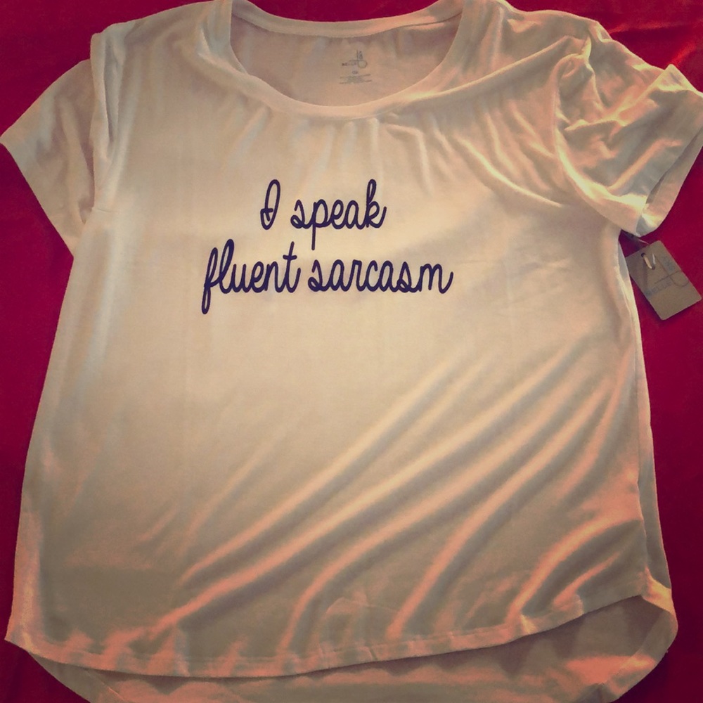 Size 0X Plus Size Tee